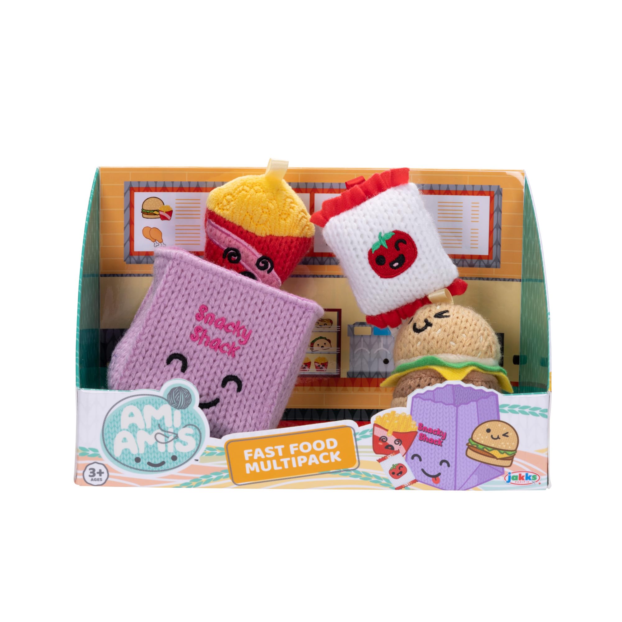Amazon.com: Ami Amis™ Fast Food Multipack Mini Soft and Cozy
