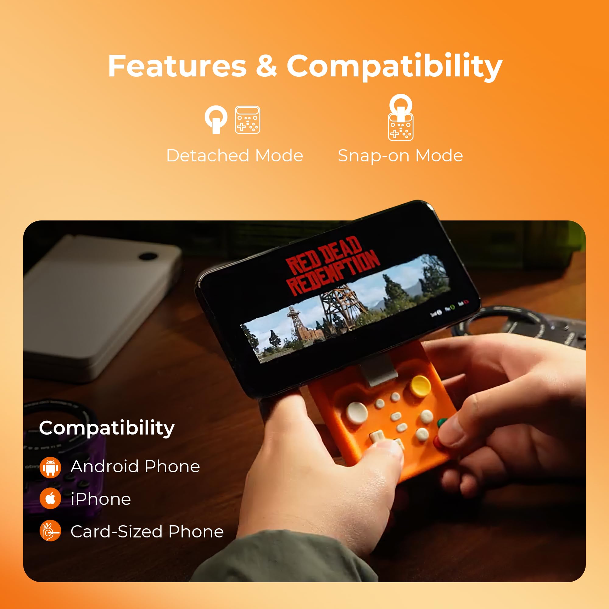 Amazon.co.jp: abxylute M4 スナップオンモバイルゲームコントローラー