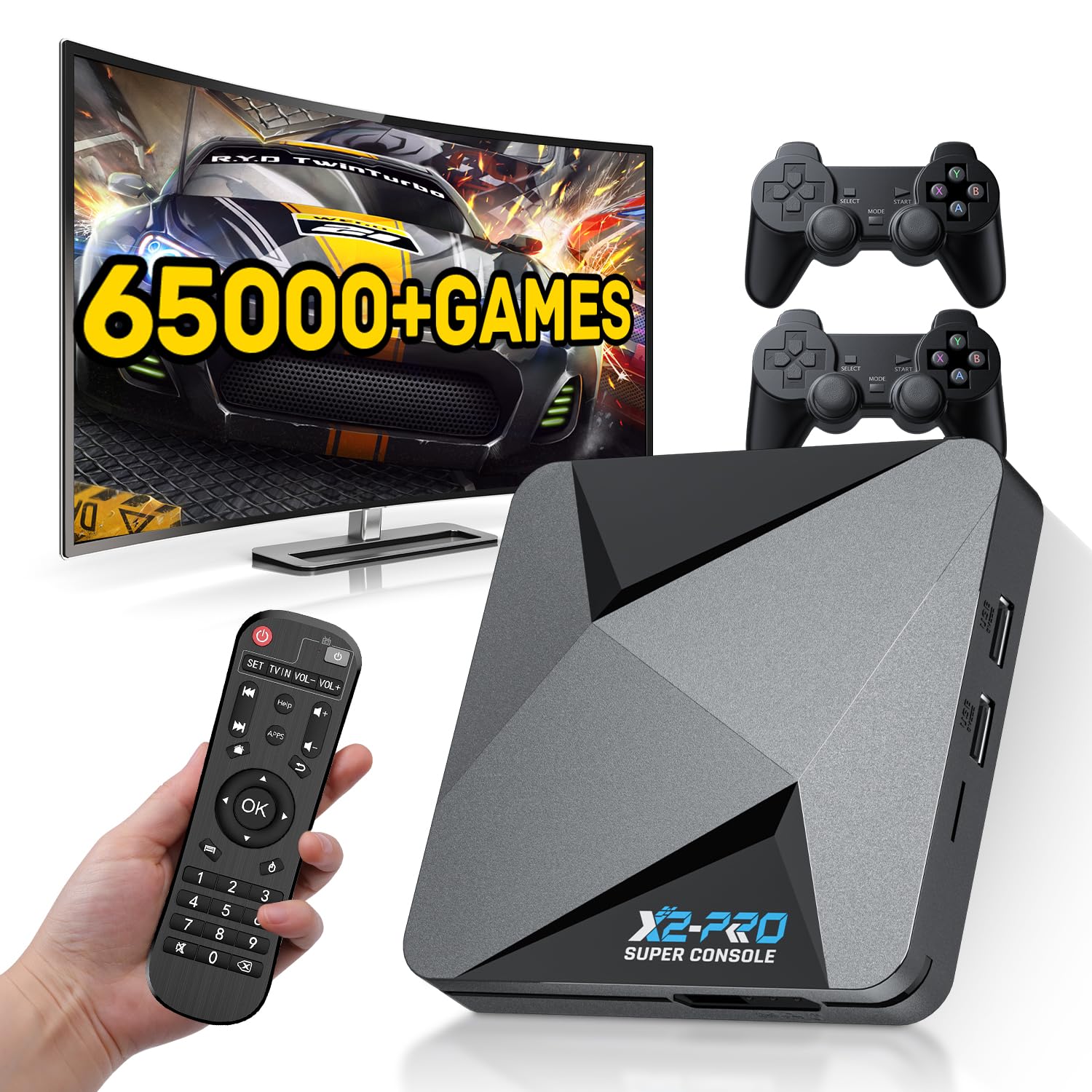 Amazon | スーパーコンソール X2 PRO レトロゲームコンソール 100,000+