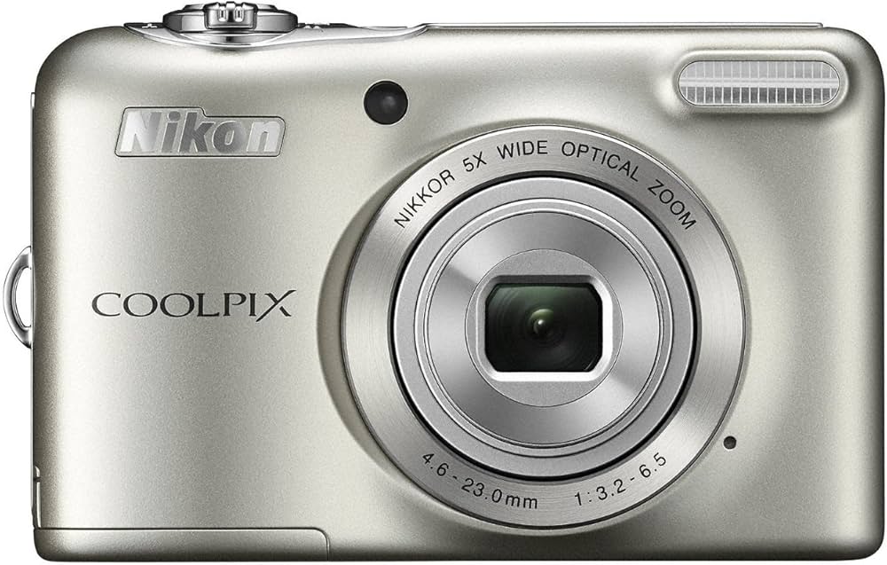 Amazon | Nikon デジタルカメラ COOLPIX L32 シルバー 光学5倍ズーム