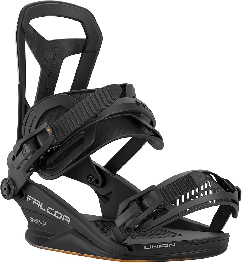 Amazon.com : Union Falcor Men's Snowboard Bindings, Black, Small