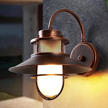 Amazon.co.jp: 壁掛けガーデンライト クラシックブラック 外壁ランプ