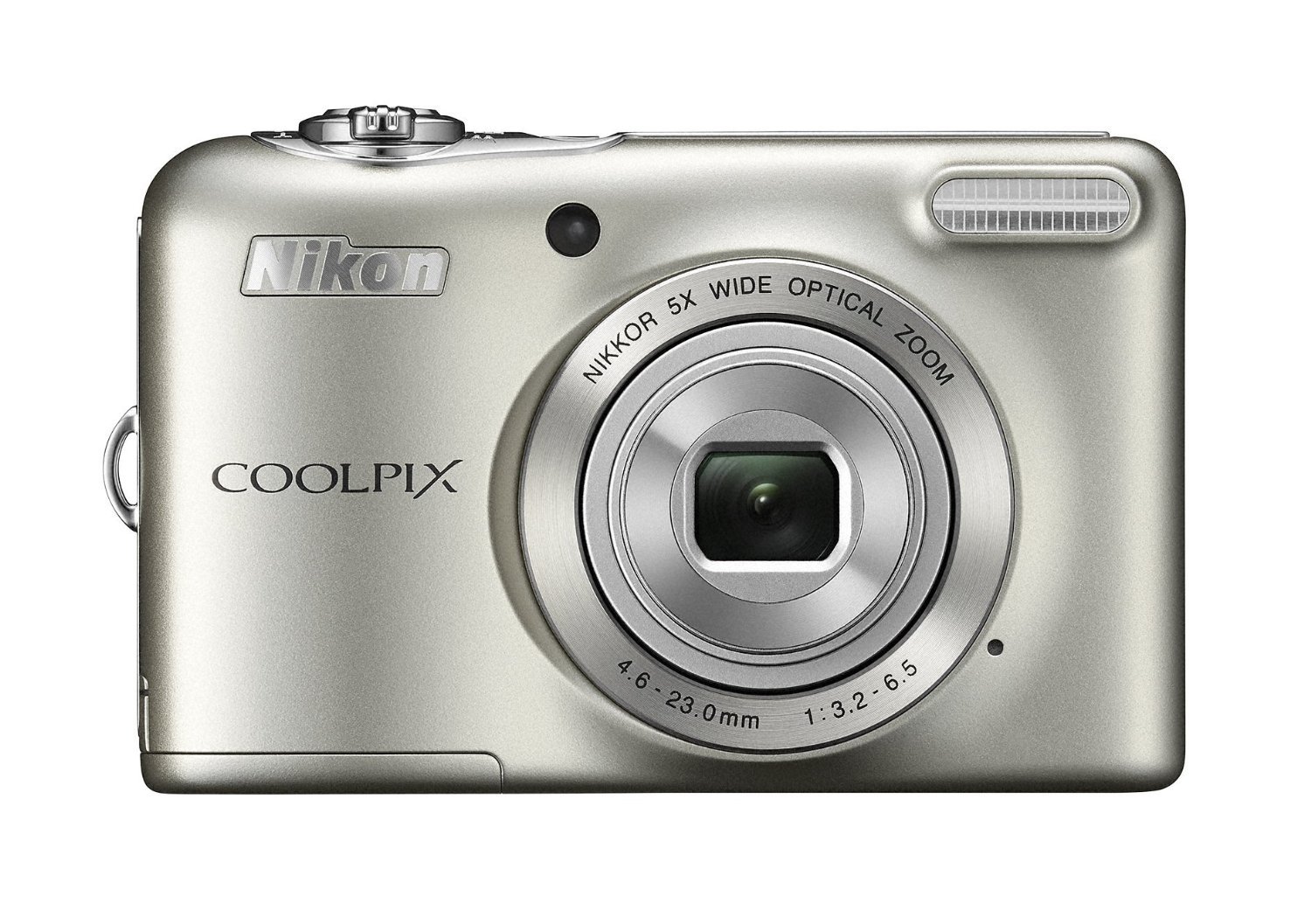 Amazon | Nikon デジタルカメラ COOLPIX L32 シルバー 光学5倍ズーム