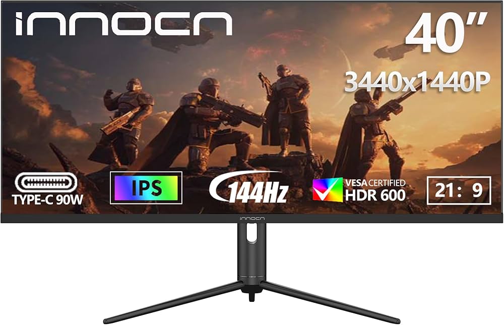 Amazon.co.jp: INNOCN 40インチ ウルトラワイド液晶 ディスプレイ