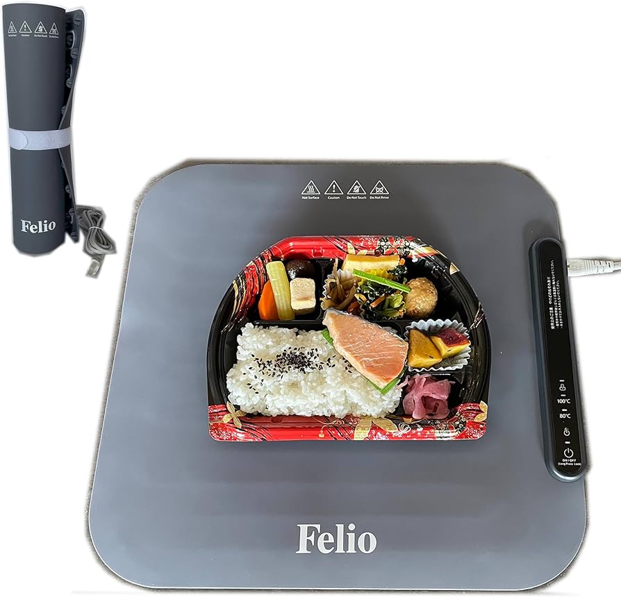 Amazon.co.jp : 富士商 Felio 料理が冷めない 保温プレート フード