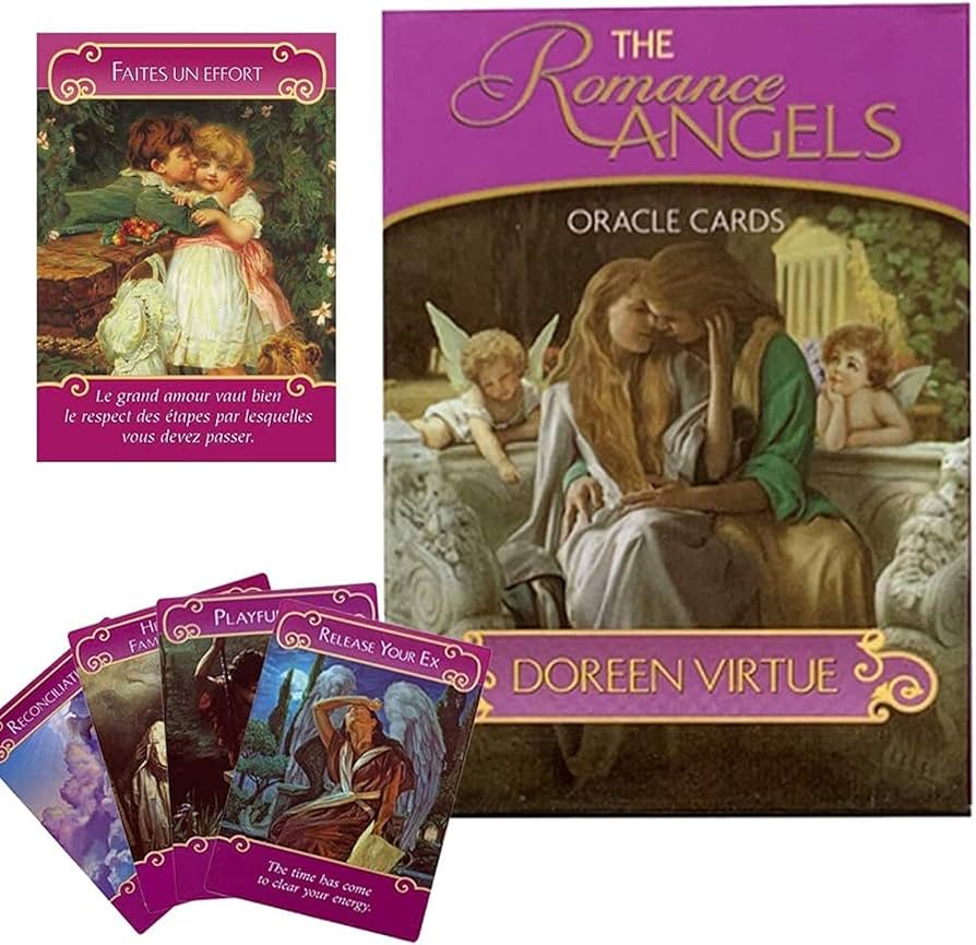 Amazon.co.jp: タロットカードオラクルカード44枚ロマンスエンジェル