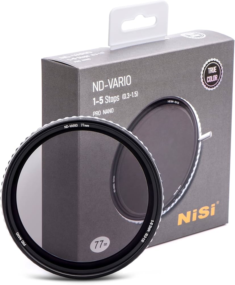 Amazon | NiSi 可変NDフィルター TRUE COLOR VARIO 1-5stops (ND2~32