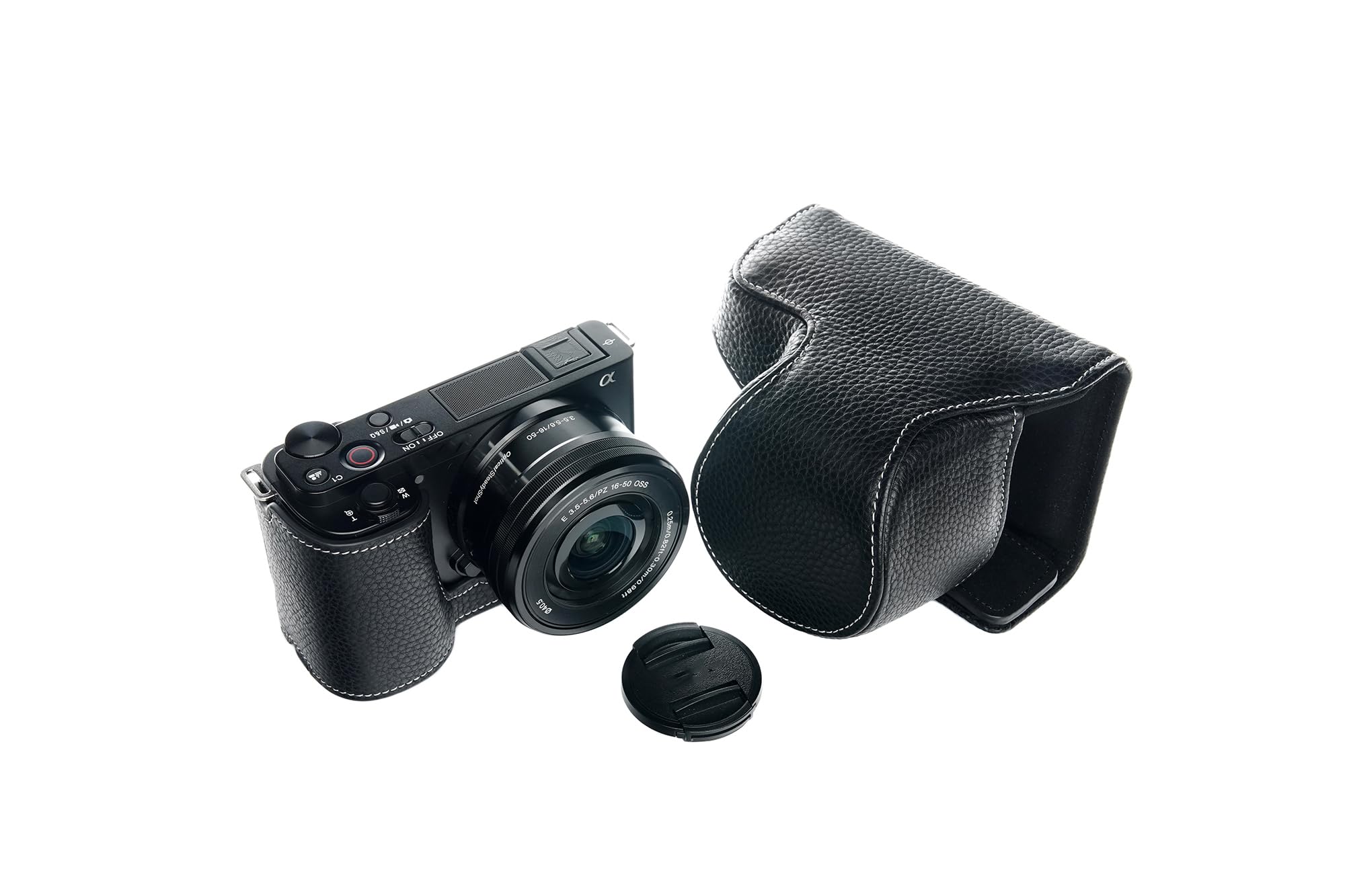 Amazon | TP Original Sony ZV-E10 ZVE10 専用 本革 ボディケース＋