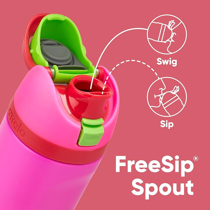 Amazon | Owala Kids FreeSip Insulated Stainless Steel Water Bottle