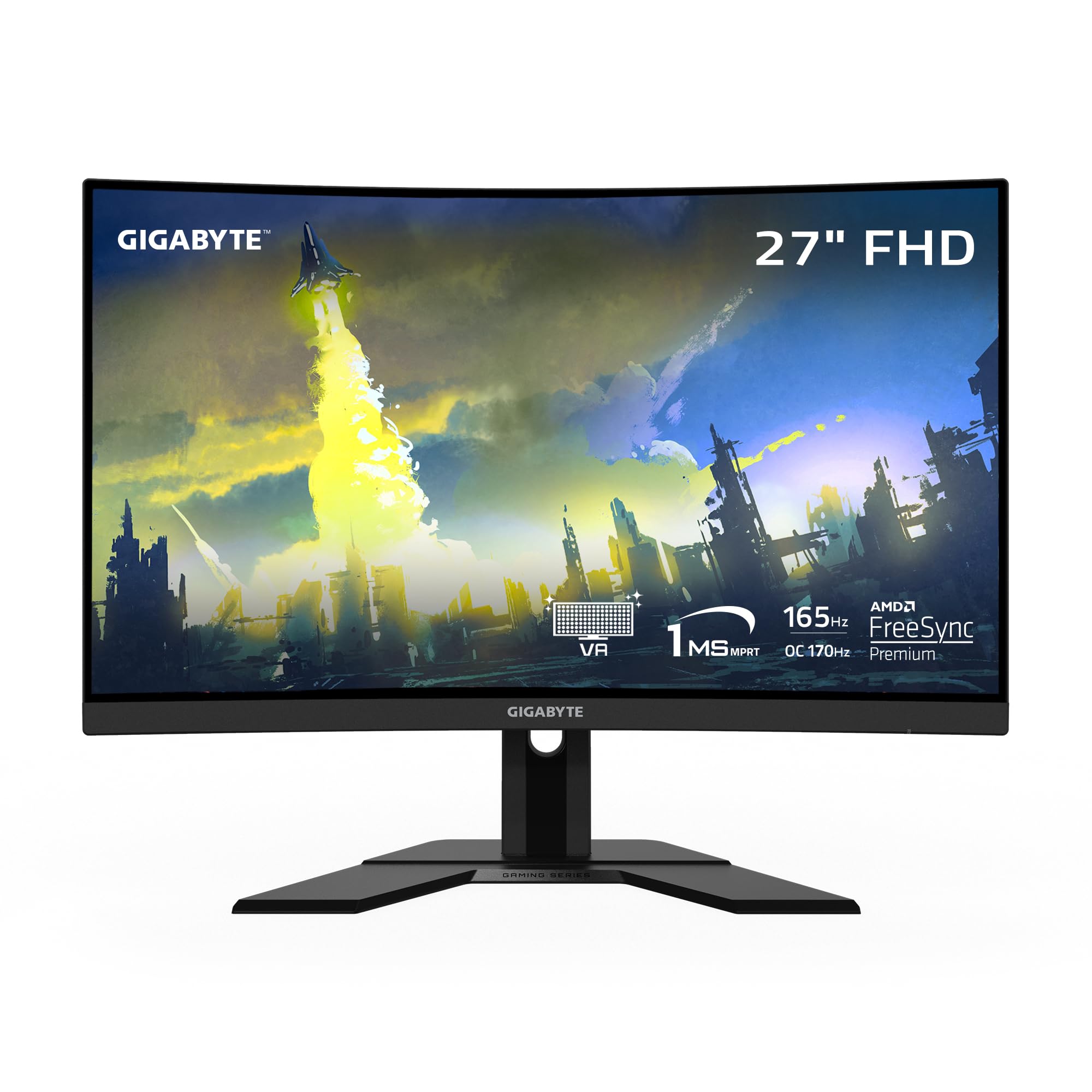 Amazon.com: Gigabyte G27FC A Monitor curvo, 27