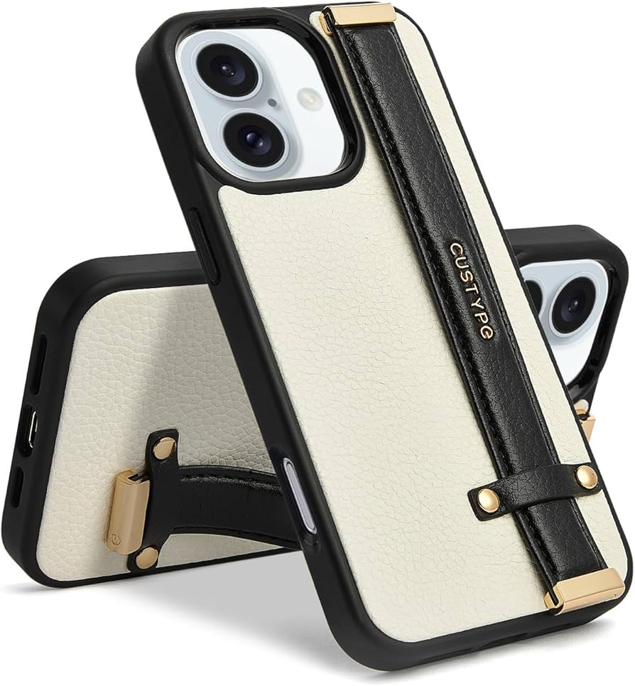 Amazon.com: CUSTYPE for iPhone 16 Case with Adjustable Wristband