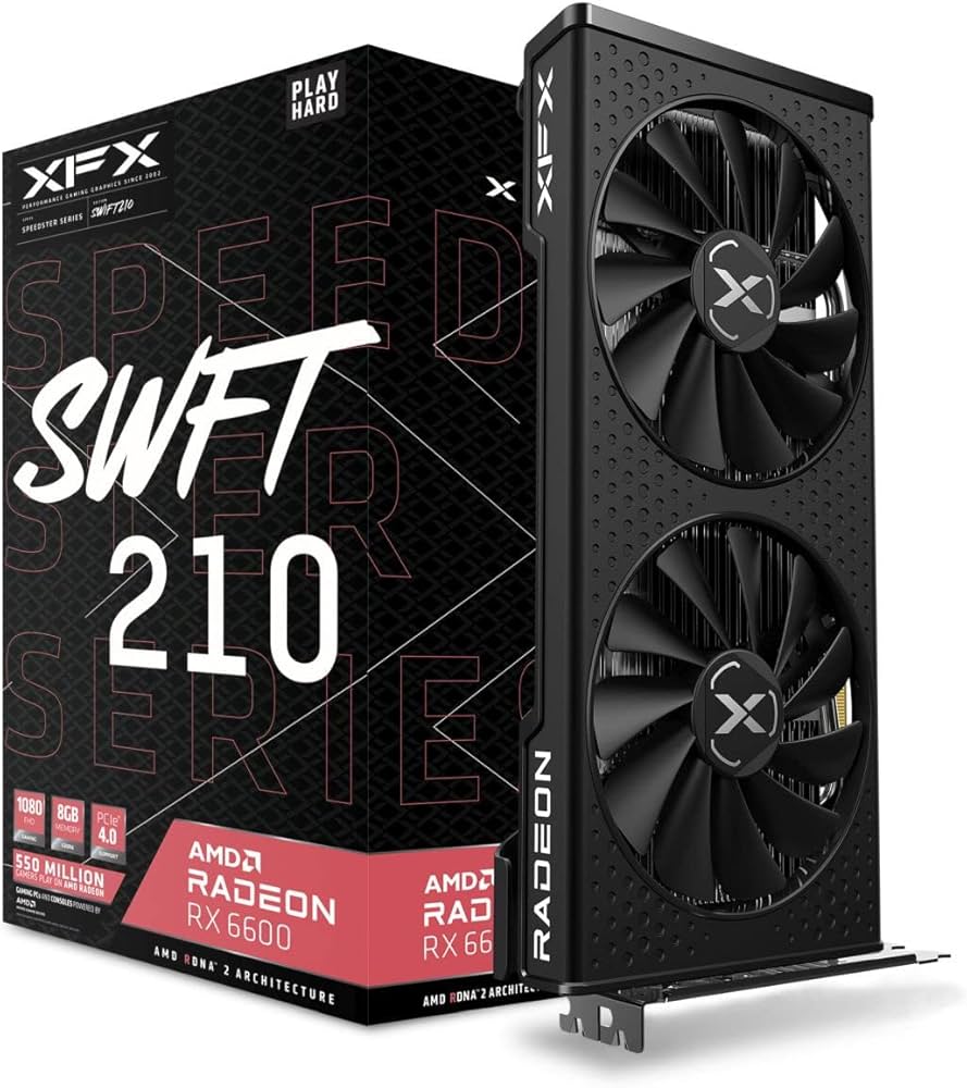 Amazon | XFX Speedster SWFT 210 Radeon RX 6600コアゲーミング