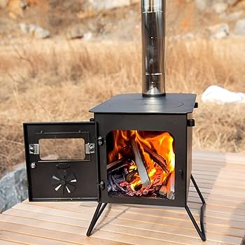 Amazon.co.jp: ミニキャンプストーブ、ポータブルテントヒーター