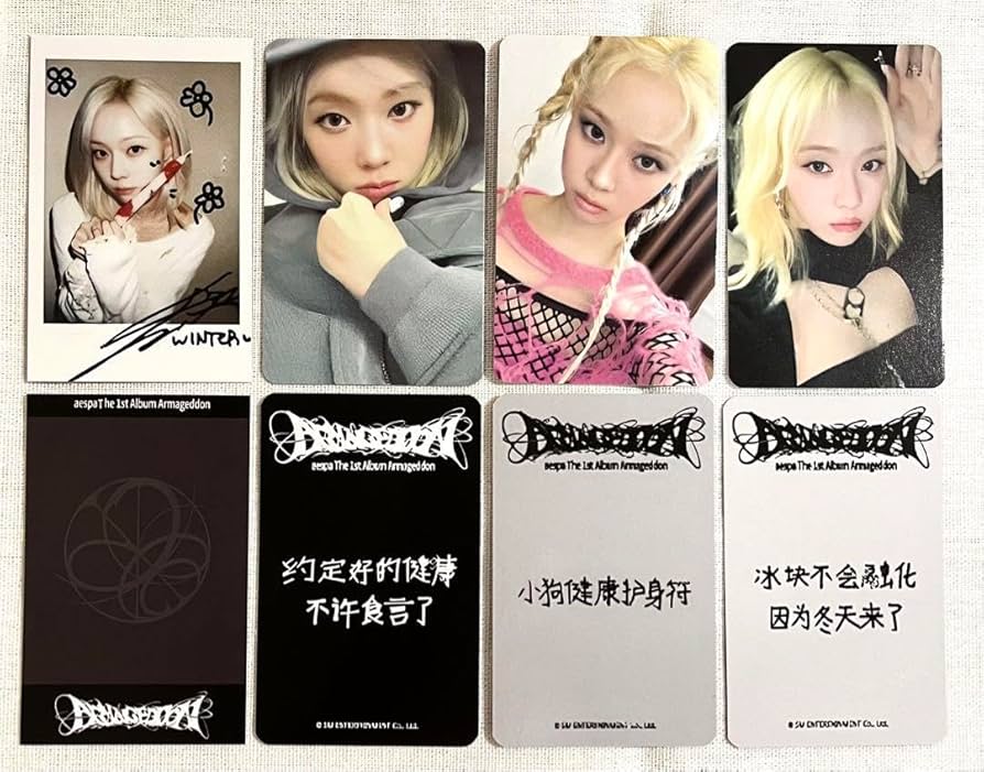 Amazon.co.jp: aespa ウィンター トレカ セット : おもちゃ