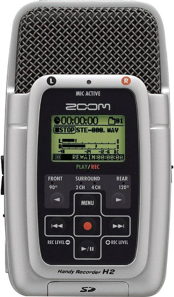 Amazon.com: Zoom H2 Handy Portable Stereo Recorder : Musical