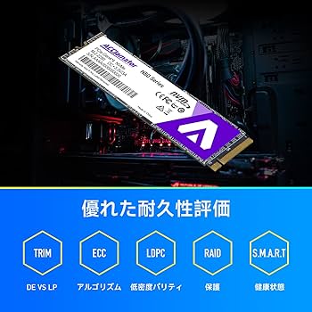 Amazon.co.jp: SSD NVMe 2TB PS5 PCIe Gen4x4 M.2 2280 内蔵SSD SLC