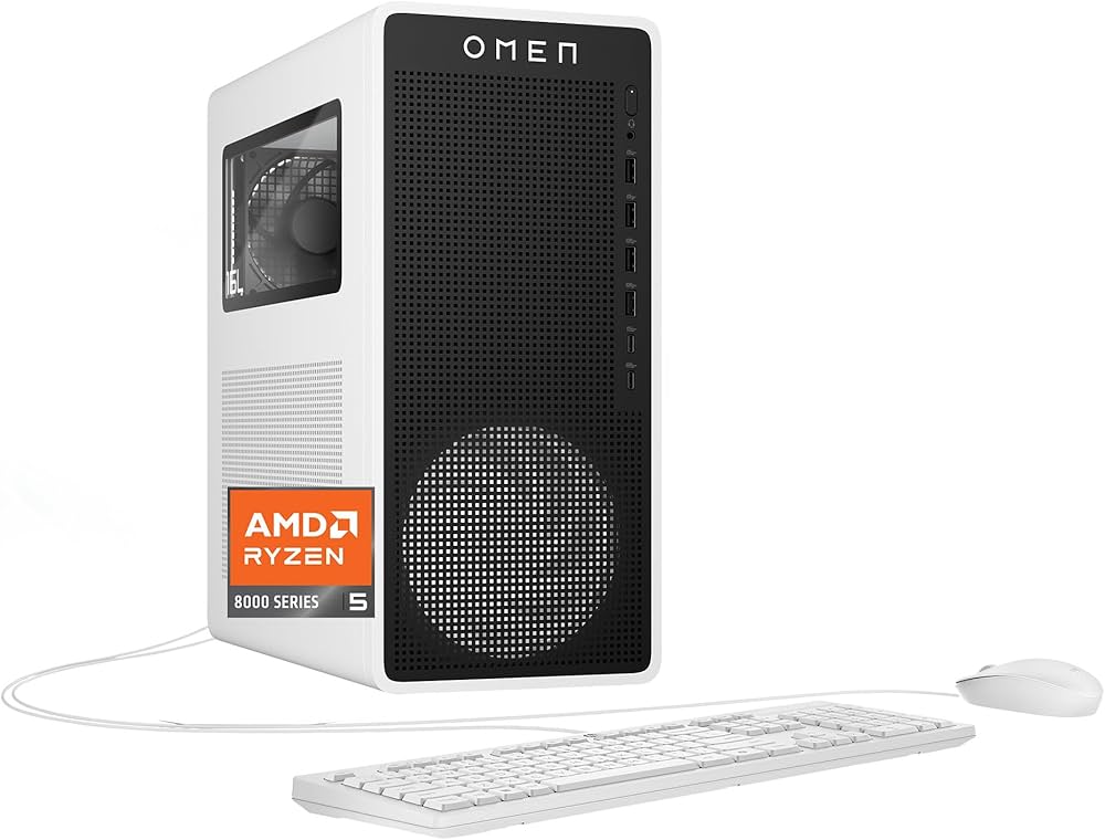 Amazon.co.jp: HP OMEN 16L ゲーミングデスクトップPC、AMD Ryzen 5