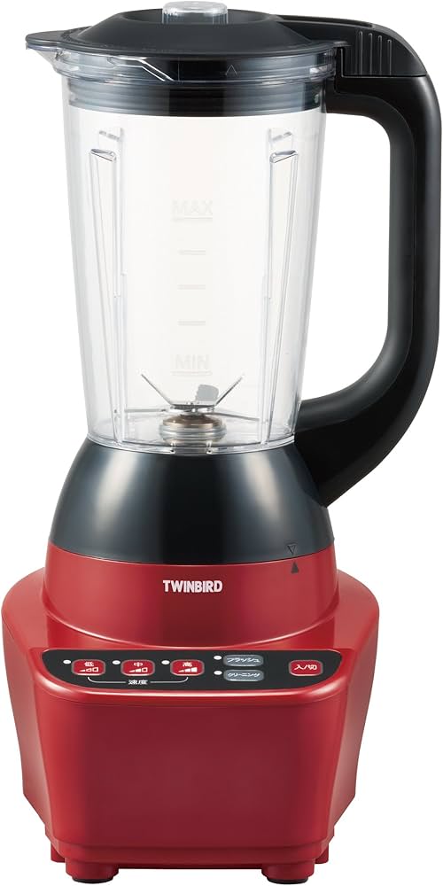 Amazon | ツインバード ミキサー ジューサー 大容量 1200ml スピード3