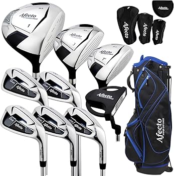 Amazon.co.jp: 右利き用 Afectoメンズゴルフクラブフルセット キャディ