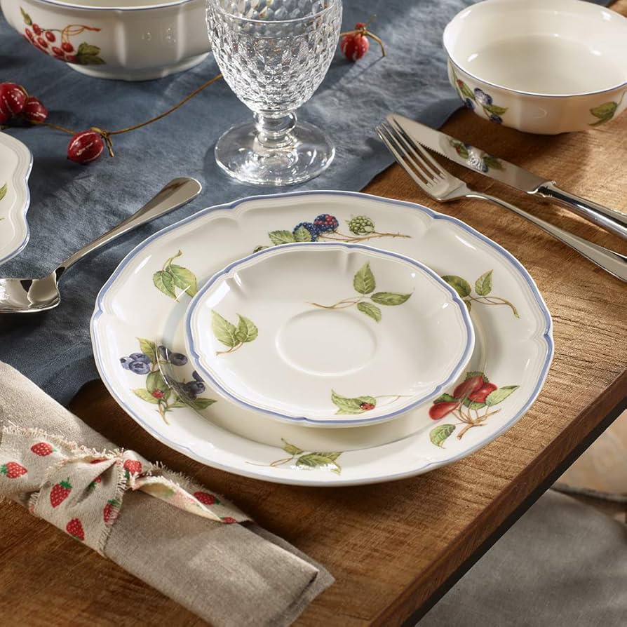 Amazon.co.jp: Villeroy and Boch Cottage Dinner Plate 26cm : ホーム