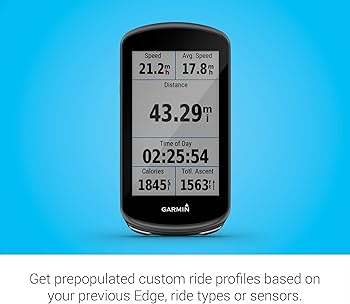 Amazon.co.jp: Garmin Edge 1030 Plus, GPS Cycling/Bike Computer, On