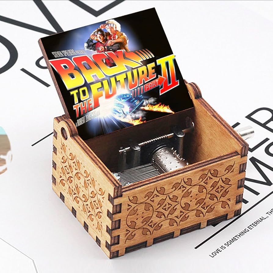 Amazon.co.jp: オルゴール 音楽ボックス バックトゥザフューチャー