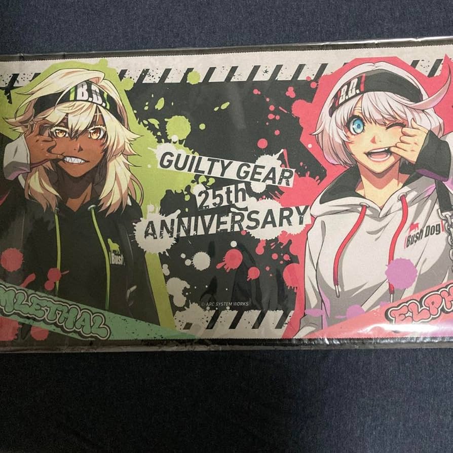 Amazon.co.jp: ギルティギア 25周年 ストリート ゲームマット