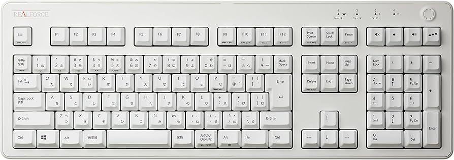 Amazon.co.jp: REALFORCE R3 キーボード ハイブリッド フル 30g 日本語