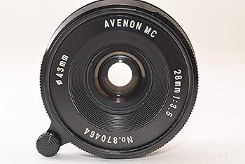 Amazon.co.jp: AVENON アベノン 28mm F3.5 ブラック L39 ライカ