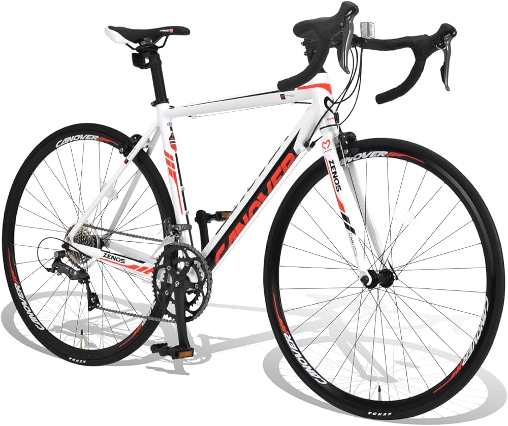 Amazon | カノーバー(CANOVER) ロードバイク 自転車 16段変速 デュアル