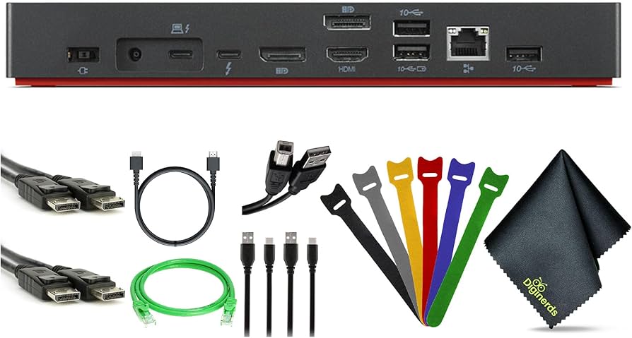 Amazon.co.jp: Lenovo ThinkPad ドッキングステーション Thunderbolt 4