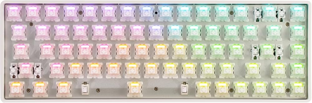 Amazon | DrunkDeer G65 eスポーツゲーミングキーボード、ラピッド