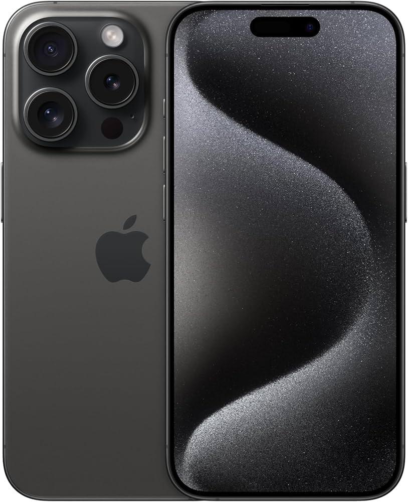 Amazon.com: Apple iPhone 15 Pro, 128GB, Black Titanium - GSM