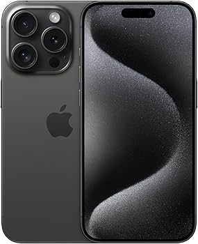Amazon.com: Apple iPhone 15 Pro, 256GB, Black Titanium - GSM