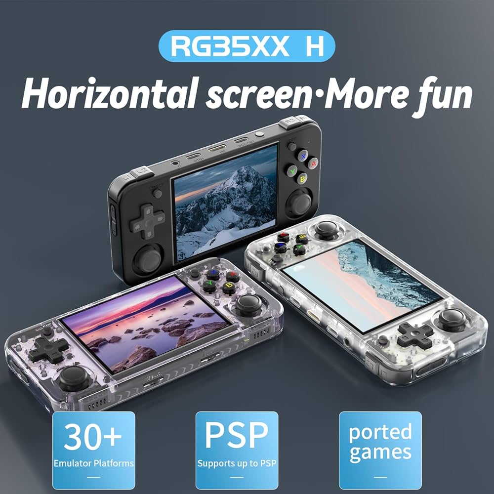 Amazon.com: rg35xx h Retro Game Emulator Anbernic 35xxh with a 64G