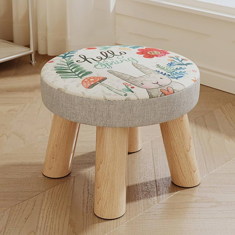 Amazon｜[SDGYS3G] スツール 丸型 ファブリック コロンチェア