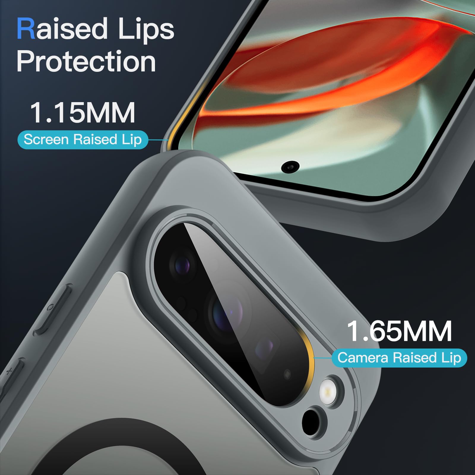 Amazon.com: JETech Magnetic Case for Google Pixel 9 Pro XL 2024