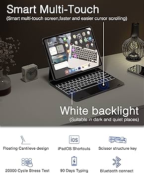 Amazon.co.jp: doqo キーボードケース iPad Air 10.9インチ 5th/4th