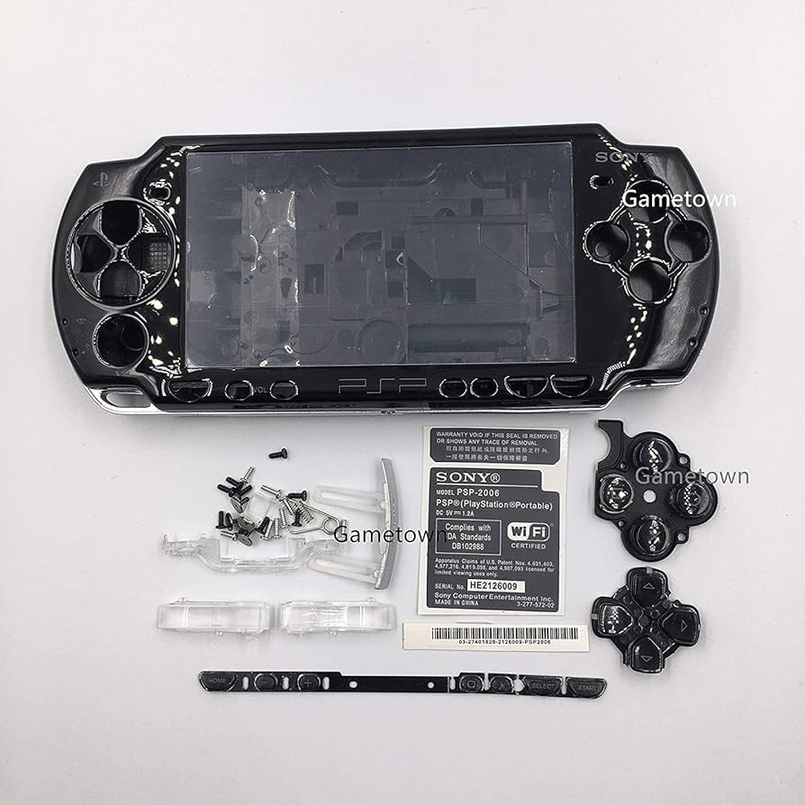 New Replacement Sony PSP 2000 Console Full Housing Shell Cover