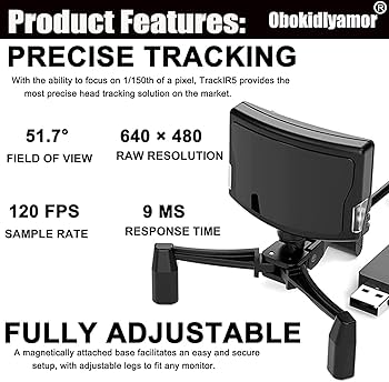 Amazon.com: TrackIR 5 Head Tracker Bundle Includes Optical Head
