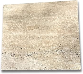Amazon | 【高級天然大理石】 イタリア産 トラバーチン 約28mm厚 1面