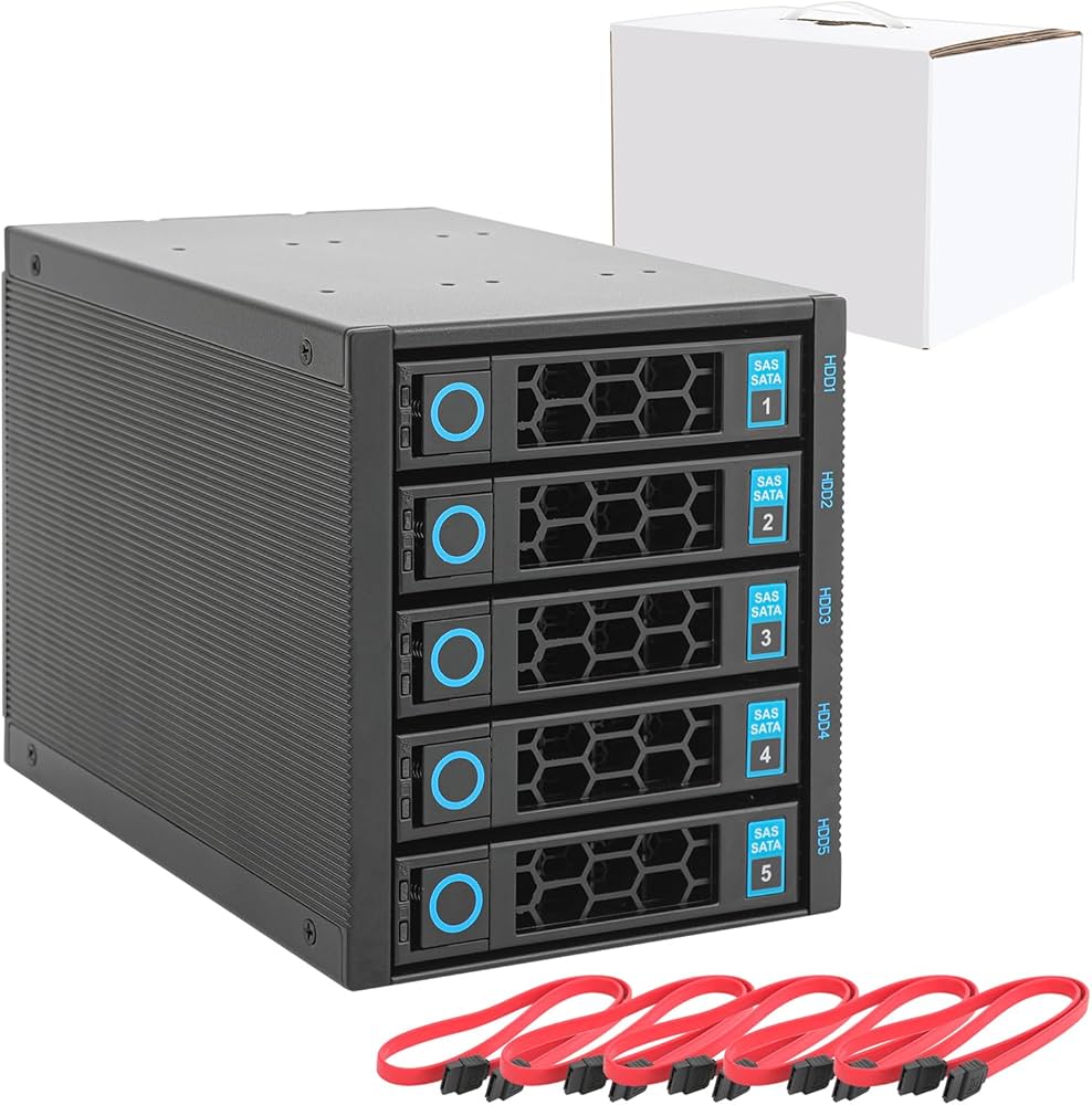 Amazon.co.jp: RackChoice 内蔵ハードドライブエンクロージャ 5x2.5