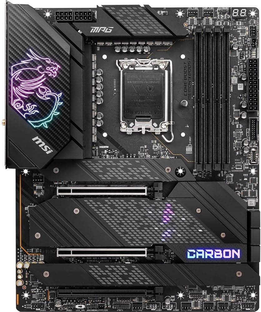 Amazon.com: MSI MPG Z690 Carbon WiFi Gaming Motherboard (ATX, 12th