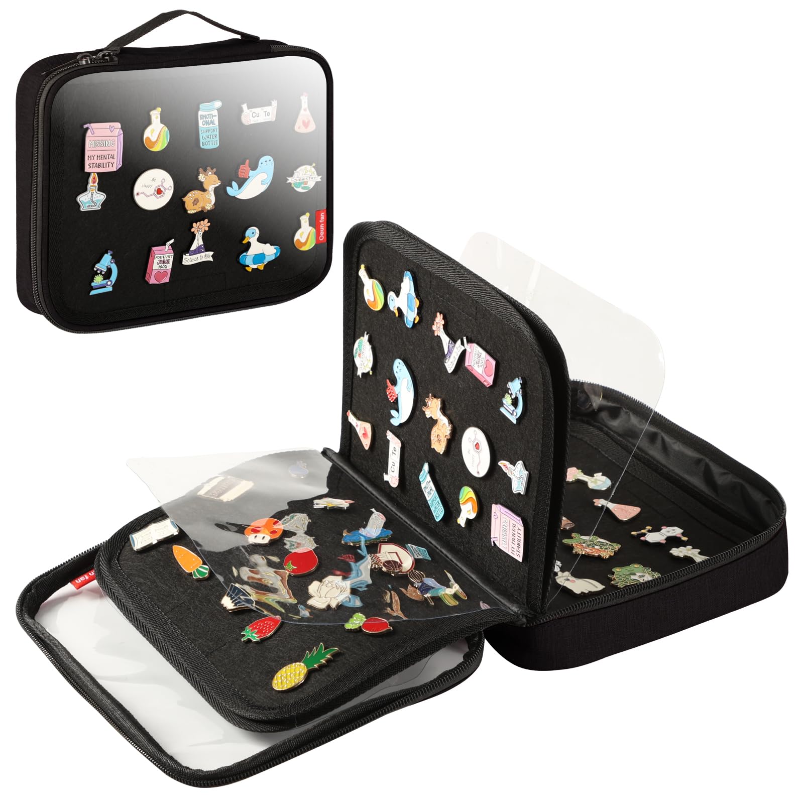 Amazon.com: Oeun fan Enamel Pin Display Book, Small Collections Or