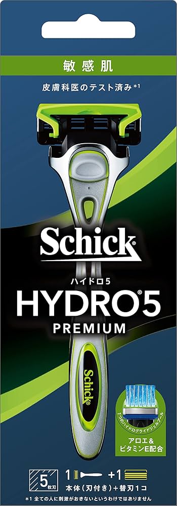 Amazon.co.jp: ハイドロ Schick(シック) ハイドロ5 プレミアム 敏感肌