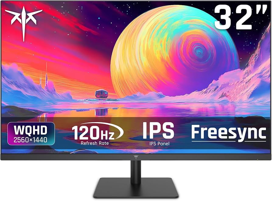 Amazon.com: KTC 32 Inch 2K 120Hz Computer Monitor, IPS QHD 2560 x