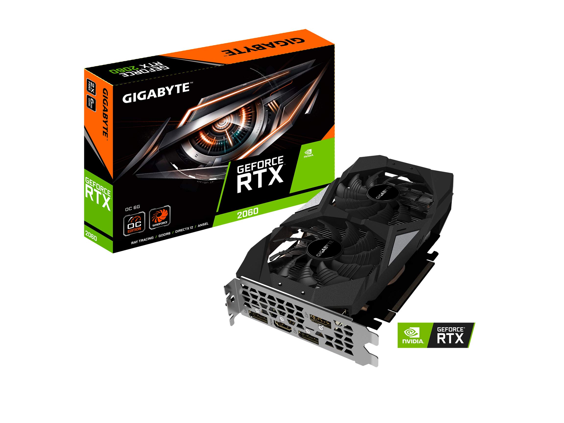 Amazon | GIGABYTE Geforce RTX 2060 OC GG グラフィックカード