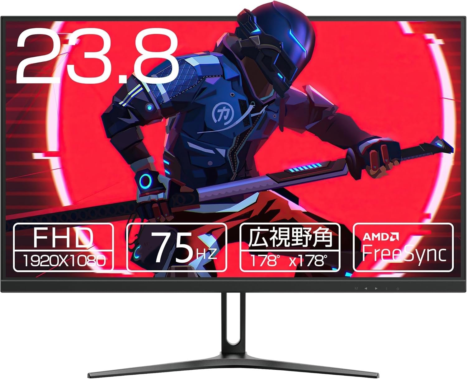 Amazon.co.jp: ASTON 23.8インチ ゲーミングモニター 75Hz IPSパネル