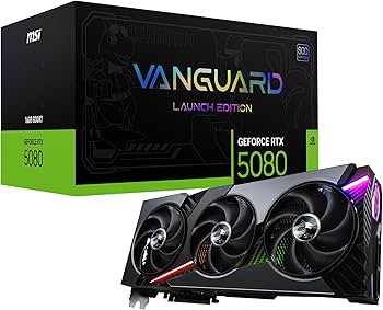 Amazon.com: MSI GeForce RTX 5080 16G Vanguard SOC Launch Edition