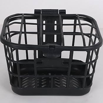 Amazon | TISHITA 自転車カゴ 自転車用バスケット 脱着式 カゴ 前かご